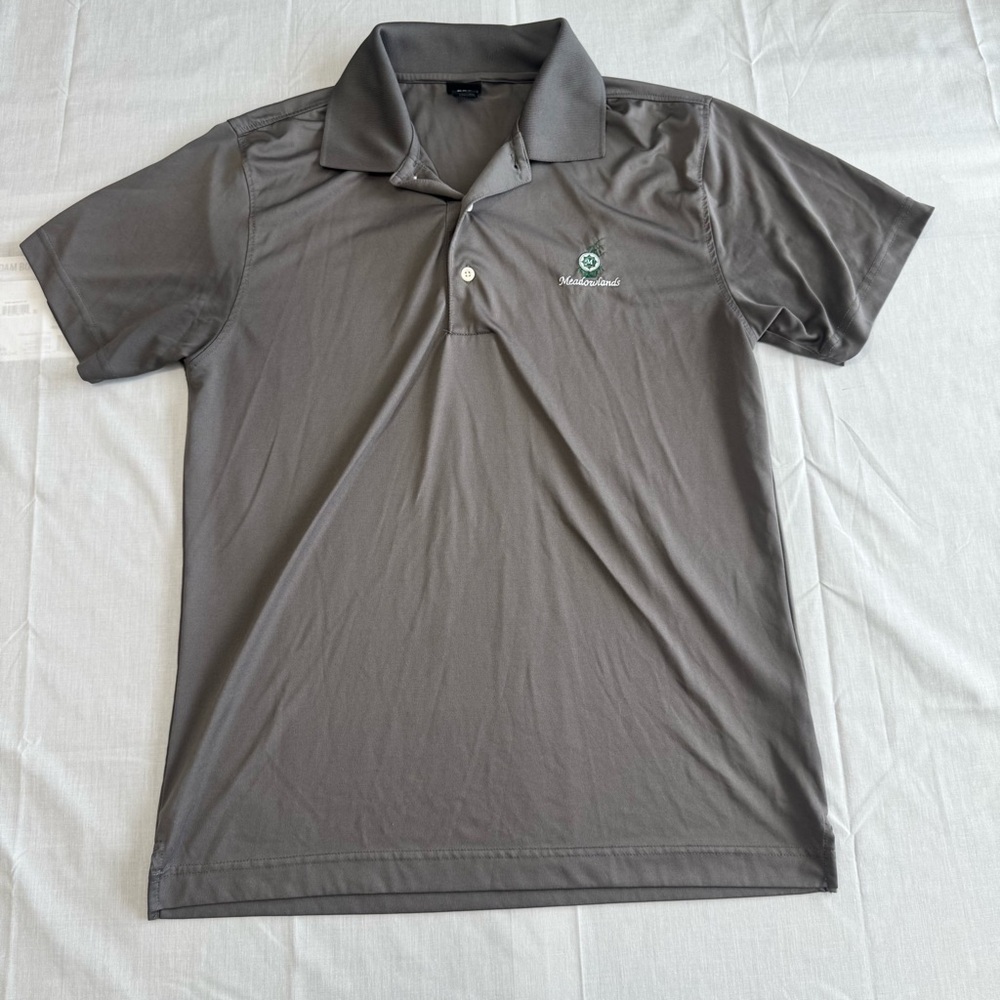 Page‎ & Tuttle Meadowlands Golf Polo Shirt Gray | Men’s Size Medium